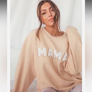 Friday + Saturday: MAMA Corded Sweatshirt